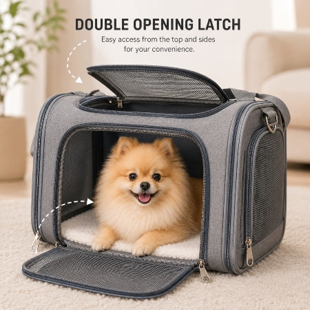Soft Pet Carrier for Travel & Everyday Use