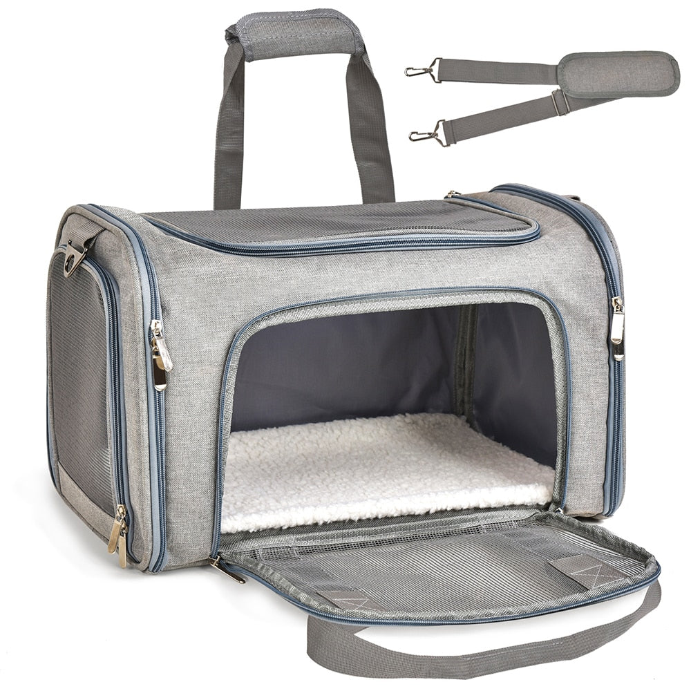 Soft Pet Carrier for Travel & Everyday Use